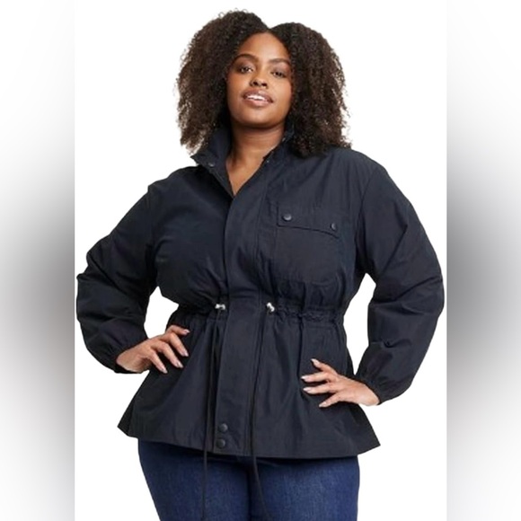 ***Pre-Loved*** Ava & Viv Black Jacket Size 1X - Picture 1 of 6